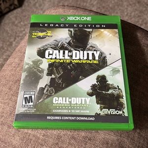 Cod Infinite Warfare Legacy Edition with Cod 4 Modern Warfare Remastered